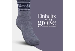Bestlivings Kuschelsocken Haussocken Norweger 