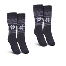 Kuschelsocken Haussocken Norweger (2-Paar) Httensocken ABS / Teddyfutter - Norweger Socken Stoppersocken