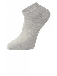 WOTEGA Baumwoll Unisex Sneaker Socken Grau/Weiß/Silber/Hellgrau/Creme