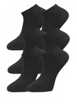 WOTEGA Baumwoll Unisex Sneaker Socken Schwarz