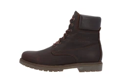 Panama Jack Schnürboots mit gepolstertem Schaftrand Braun/Dunkelbraun/Beige