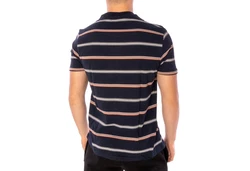 Ben Sherman T-Shirt Collegiate Stripe nachtblau