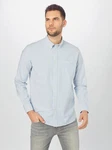 SELECTED HOMME Langarmhemd Rick (1-tlg) Hellblau/Blau