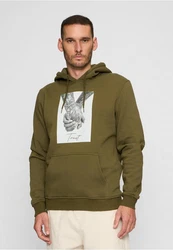 Mister Tee Trust 2.0 Hoody Dunkelgrün/Grün