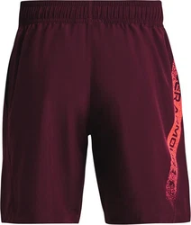 Under Armour Shorts UA Woven Graphic Shorts dunkelrot
