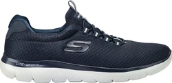 Skechers Slip-On Sneaker Blau/Dunkelblau/Hellblau/Grau