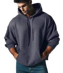 RMK Kapuzenpullover Herren Hoodie Pullover Langarmshirt Dunkelblau/Grau/Dunkelgrau/Hellgrau/Blau