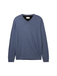 TOM TAILOR Strickpullover mit V-Ausschnitt 