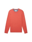 TOM TAILOR Strickpullover Rot/Orange