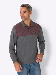 Sieh an! T-Shirt Langarm-Poloshirt