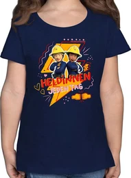 T-Shirt Heldinnen jeden Tag - Penny & Ellie Feuerwehrmann Sam Mdchen