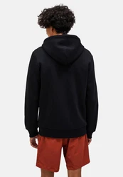 Peak Performance Kapuzensweatshirt Original Small Logo Zip Hood Schwarz/Dunkelblau