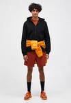 Peak Performance Kapuzensweatshirt Original Small Logo Zip Hood Schwarz/Dunkelblau