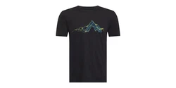 McKINLEY T-Shirt Herren Shane TEE (547) Dunkelblau/Schwarz/Blau/Fliederfarben