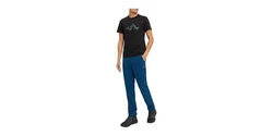 McKINLEY T-Shirt Herren Shane TEE (547) Dunkelblau/Schwarz/Blau/Fliederfarben