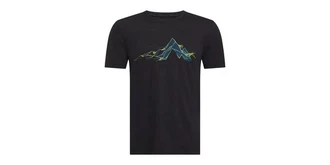 McKINLEY T-Shirt Herren Shane TEE (547) Dunkelblau/Schwarz/Blau/Fliederfarben