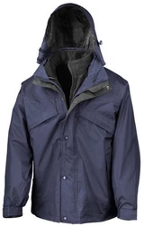 Result 3-in-1 Zip & Clip Jacket Dunkelblau/Blau