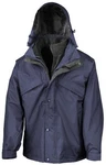 Result 3-in-1 Zip & Clip Jacket Dunkelblau/Blau