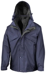 Result 3-in-1 Zip & Clip Jacket Dunkelblau/Blau