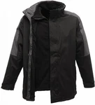 Regatta Professional Outdoorjacke Defender III 3-in-1 Jacket Schwarz/Grau