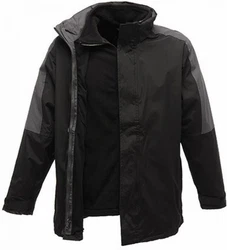 Regatta Professional Outdoorjacke Defender III 3-in-1 Jacket Schwarz/Grau