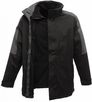 Regatta Professional Outdoorjacke Defender III 3-in-1 Jacket Schwarz/Grau