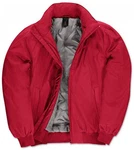 B&C Outdoorjacke Blouson-Jacke Rot/Dunkelrot