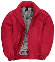 B&C Outdoorjacke Blouson-Jacke Rot/Dunkelrot