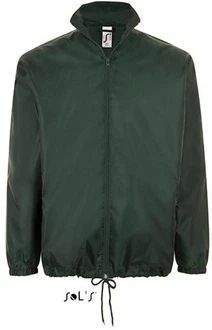 SOLS Outdoorjacke Herren Shift Windbreaker Dunkelgrün/Grün