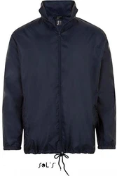 SOLS Outdoorjacke Herren Shift Windbreaker Dunkelblau/Blau