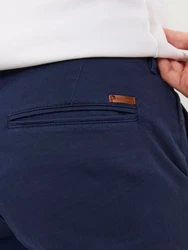 JACK & JONES Hose Marco Bowie Marineblau
