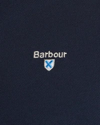 Barbour Poloshirt Polo Tartan Pique Dunkelblau/Blau