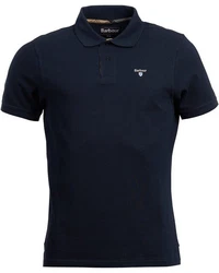 Barbour Poloshirt Polo Tartan Pique Dunkelblau/Blau