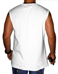 RMK Tanktop Herren Muscleshirt Gym Shirt Fitness Teddybr Motorrad Grau/Braun/Weiß/Hellblau/Creme/Rot