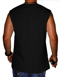 RMK Unterhemd Muscleshirt Tanktop rmellos Shirt Schwarz