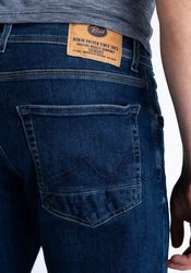 Petrol Industries Regular-fit Jeans Russel Dunkelblau/Blau