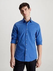 Calvin Klein Hemd Blau/Dunkelblau/Hellblau