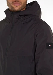 Tommy Hilfiger Kurzjacke PORTLAND HOODED JACKET Schwarz/Dunkelgrau/Grau