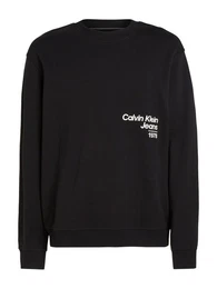 Sweatshirt DIFFUSED LOGO CREW NECK mit Logodruck