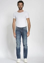 Gang Jeans 94Nico Blau/Creme/Weiß/Grün