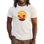 Banco Print-Shirt Sommer Surfen Beach Freizeitmode Urlaub Beige/Weiß/Gelb/Creme/Orange/Braun