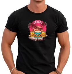 Banco Print-Shirt Sommer Surfen Beach Freizeitmode Urlaub Rosa/Schwarz/Grün/Beige