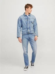 Jack & Jones Regular-fit Jeans Regular Jeans Basic (6938) Dunkelblau (6938)