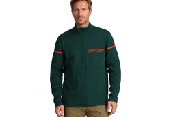 Spyder Fleecejacke Speed Fleece Jacket Dunkelgrün/Grün