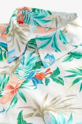 Next Kurzarmhemd Blau/Mischfarben/Weiß/Grün/Rosa