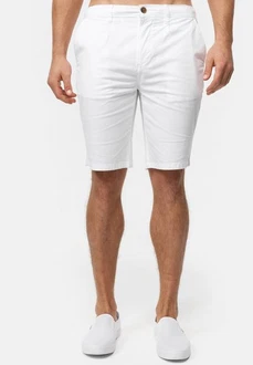 Indicode Chinoshorts INSan Weiß/Creme