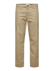 SELECTED HOMME Chinohose New Miles Khaki/Beige