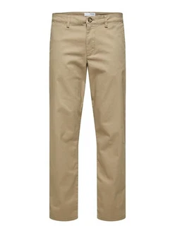 SELECTED HOMME Chinohose New Miles Khaki/Beige