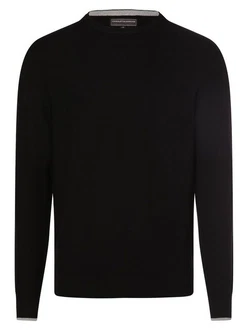 Finshley & Harding Strickpullover Schwarz