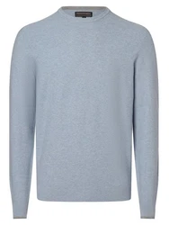 Finshley & Harding Strickpullover Blau/Hellblau/Grau